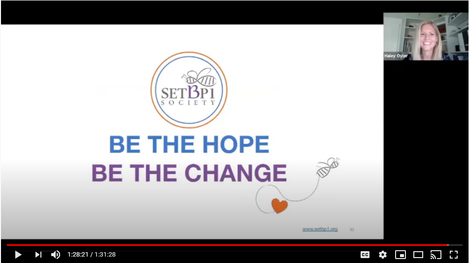SETBP1 Society Conference Recordings Available!